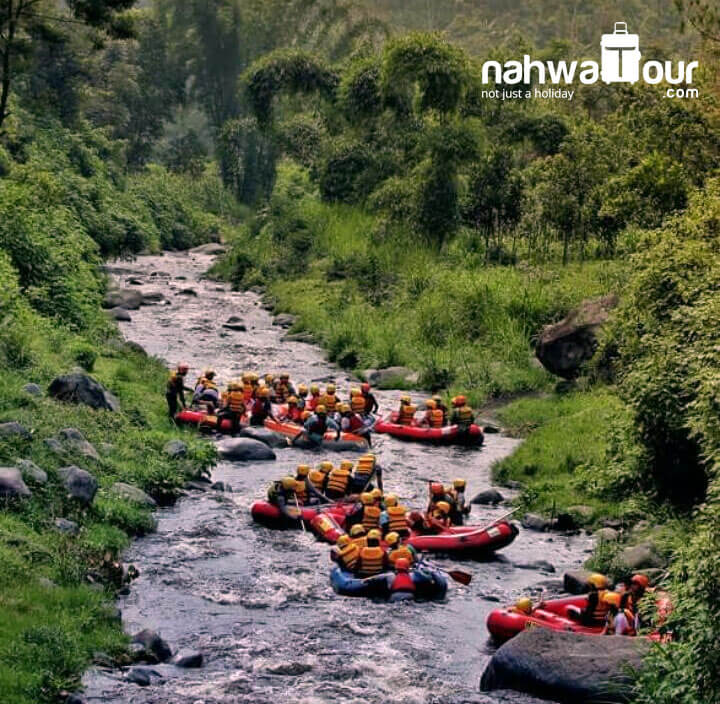 Rafting sungai amprong malang