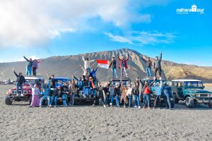 Jarak Parkiran Jeep ke Kawah Bromo