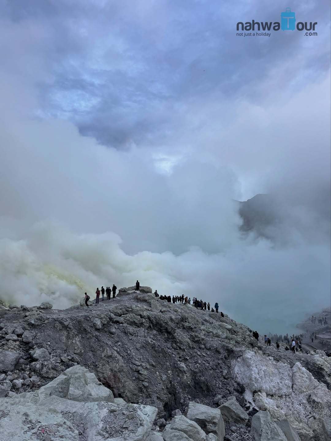 Berapa Tinggi Kawah Ijen