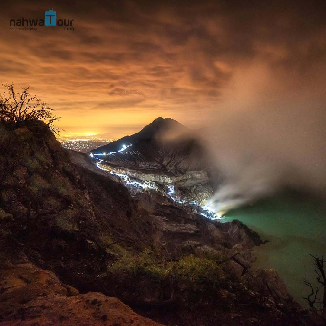 Api Biru Kawah Ijen Dimana